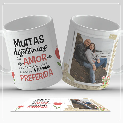 Caneca Namorados Tradicional