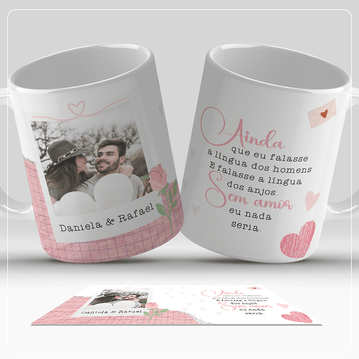 Caneca Namorados Tradicional 8