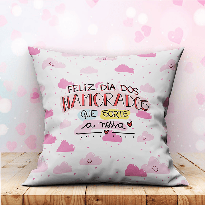 Almofada Namorados 20x20cm 3