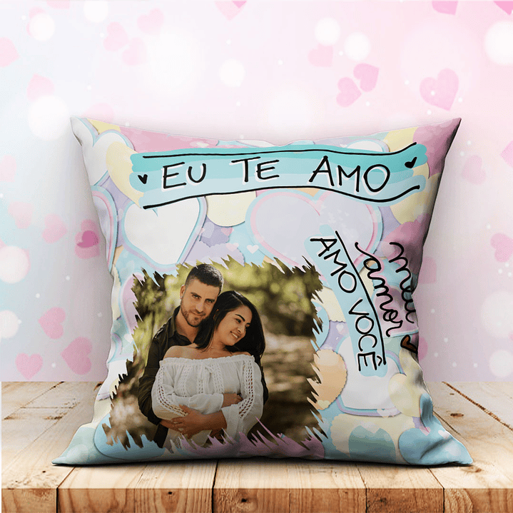 Almofada Namorados 20x20cm 8