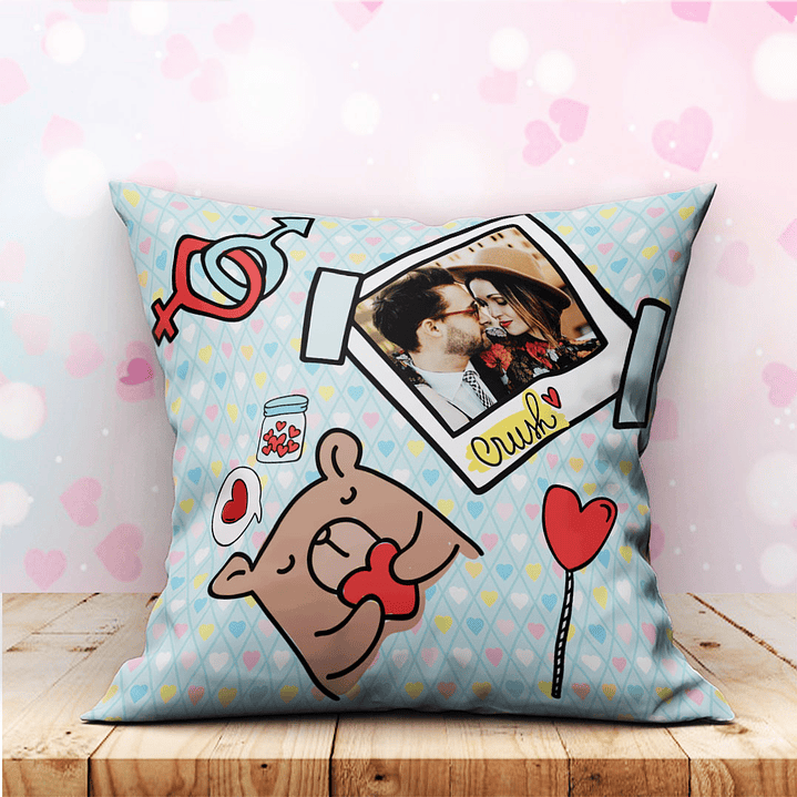 Almofada Namorados 20x20cm 14