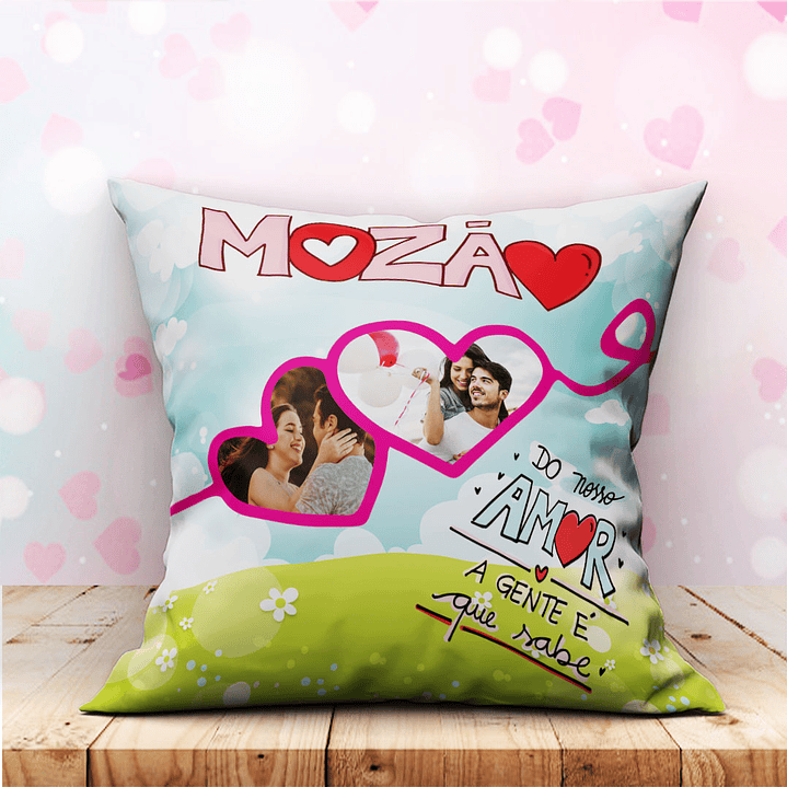 Almofada Namorados 20x20cm 15