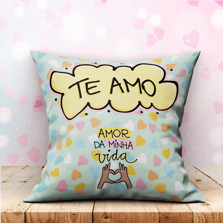 Almofada Namorados 20x20cm 17
