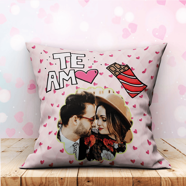 Almofada Namorados 20x20cm 18