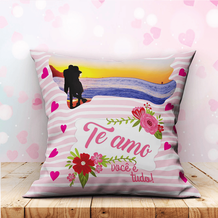 Almofada Namorados 20x20cm 23