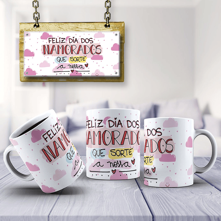 Canecas Personalizadas Dia dos Namorados: Coleção Amor Eterno 3