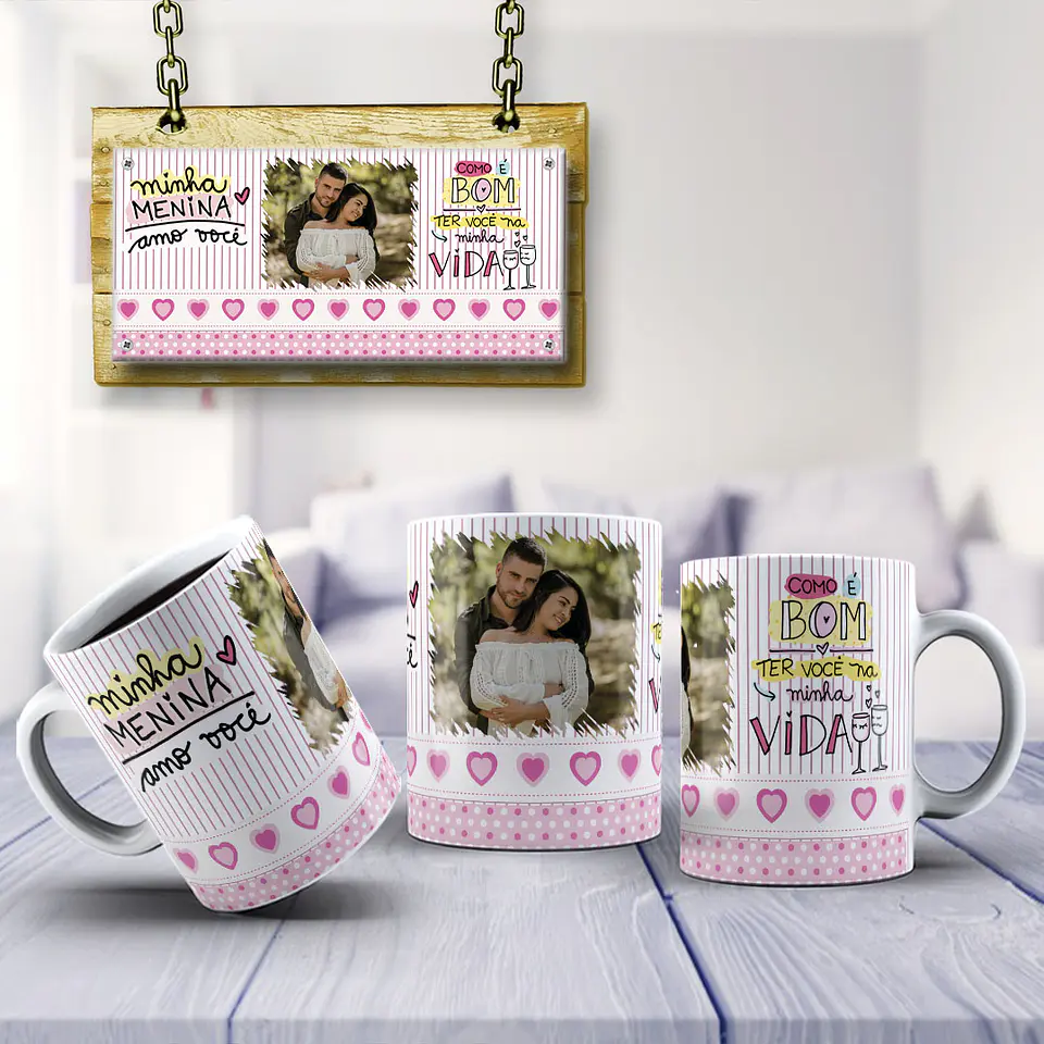 Canecas Personalizadas Dia dos Namorados: Coleção Amor Eterno 4