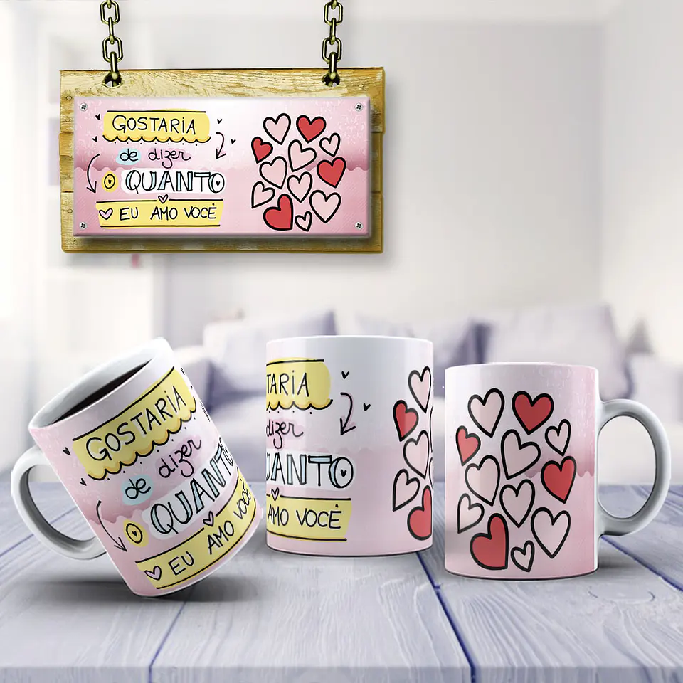 Canecas Personalizadas Dia dos Namorados: Coleção Amor Eterno 5
