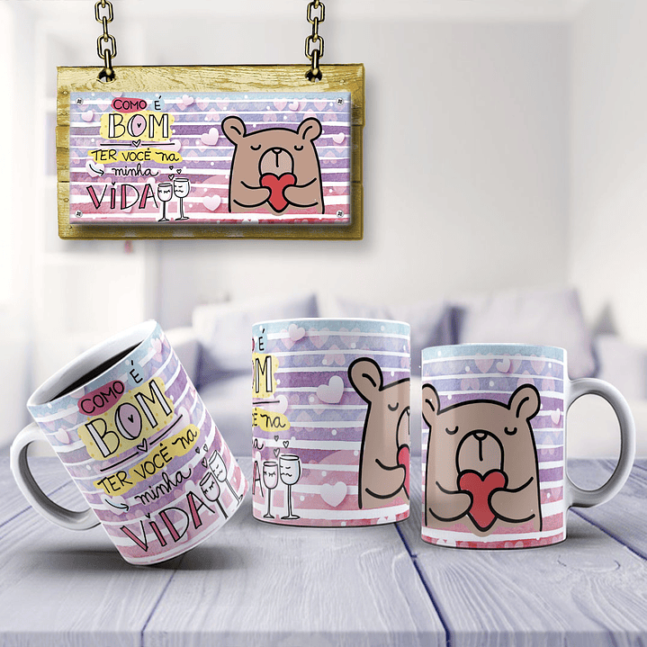 Canecas Personalizadas Dia dos Namorados: Coleção Amor Eterno 6