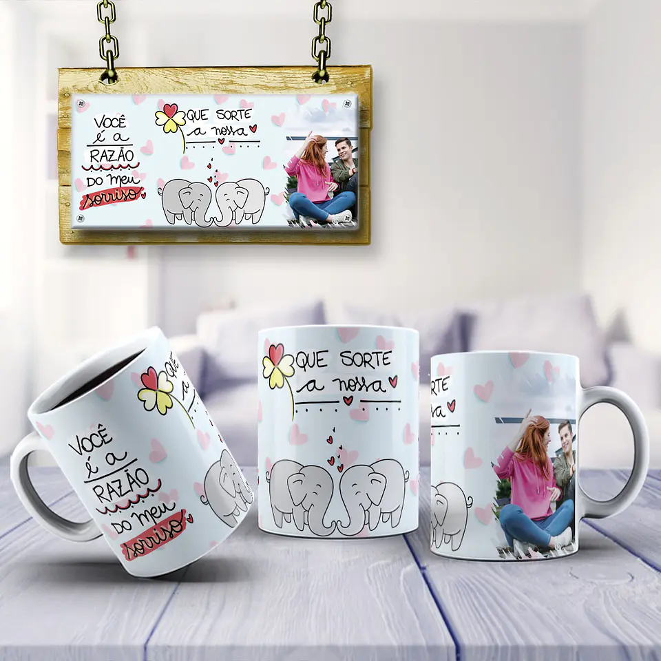 Canecas Personalizadas Dia dos Namorados: Coleção Amor Eterno 7