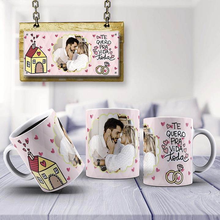 Canecas Personalizadas Dia dos Namorados: Coleção Amor Eterno 13