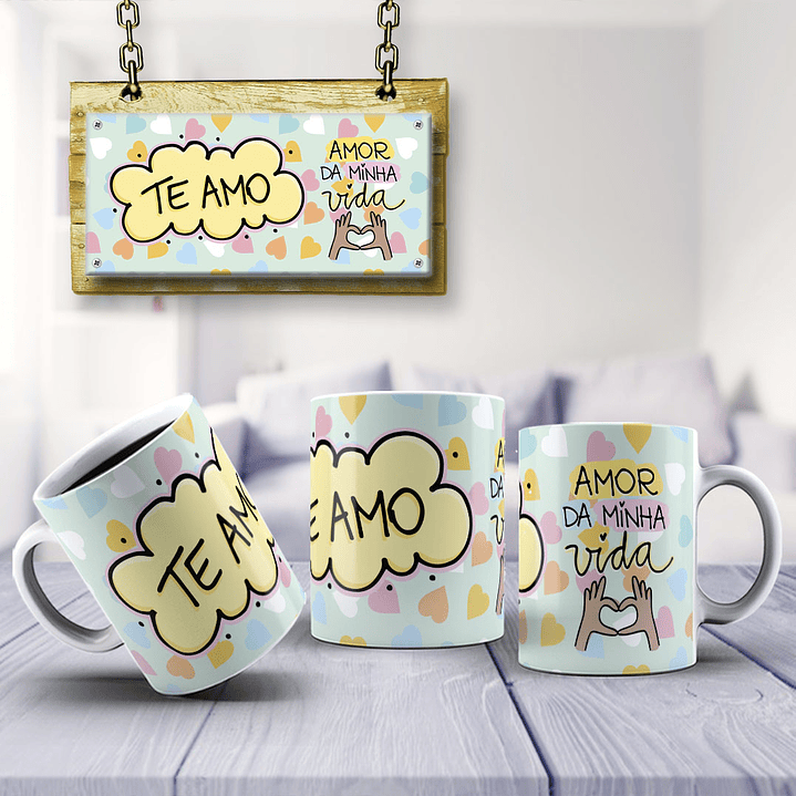 Canecas Personalizadas Dia dos Namorados: Coleção Amor Eterno 15