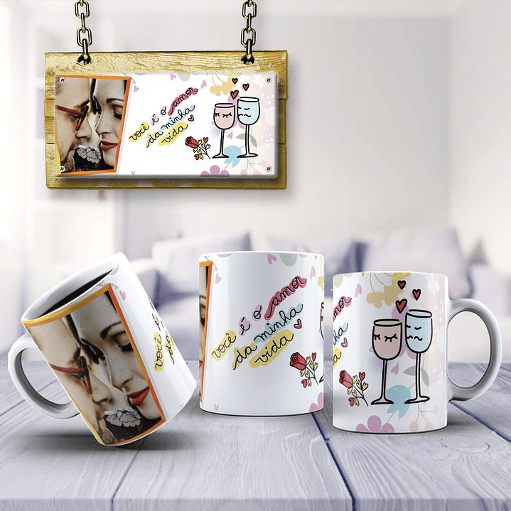 Canecas Personalizadas Dia dos Namorados: Coleção Amor Eterno 17