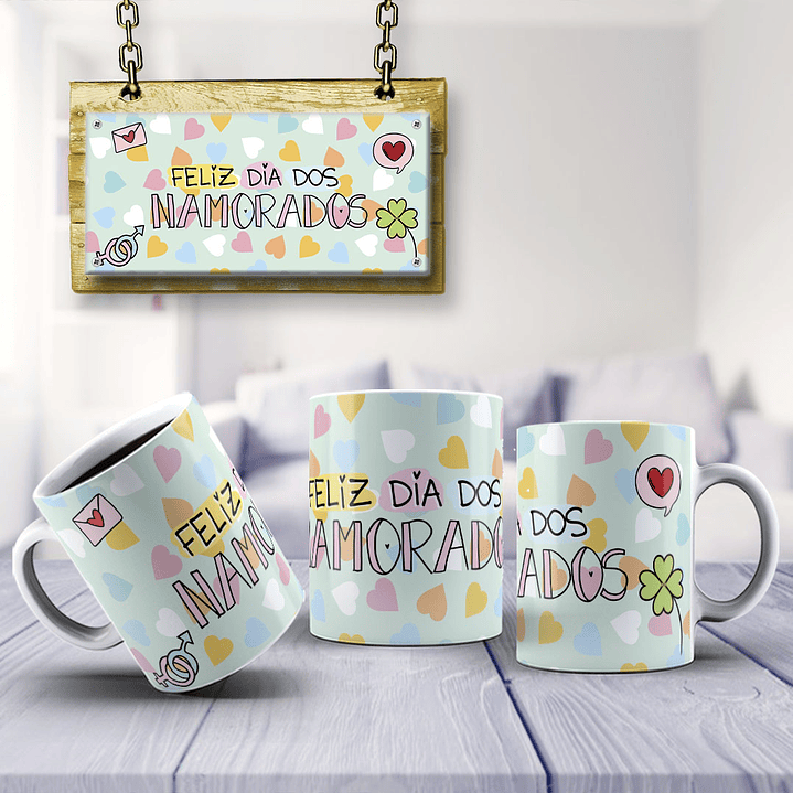 Canecas Personalizadas Dia dos Namorados: Coleção Amor Eterno 20