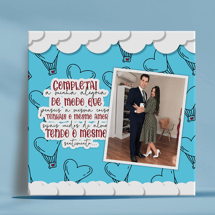 Coleção Azulejos Fé e Amor - Dia dos Namorados 10