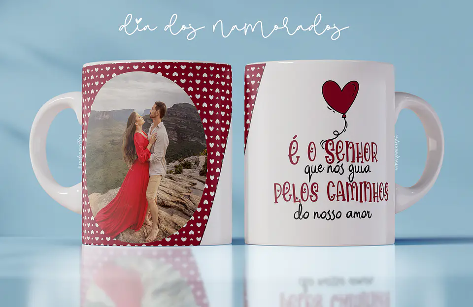 Coleção Canecas Amor com Fé 6