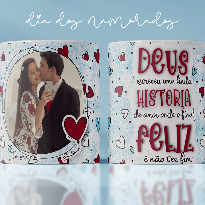 Coleção Canecas Amor com Fé 8