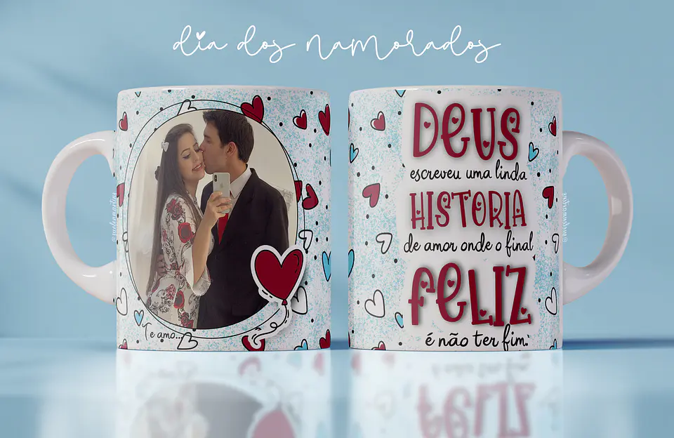 Coleção Canecas Amor com Fé 8