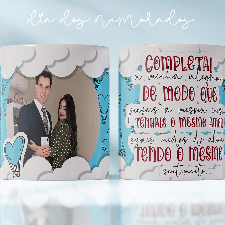 Coleção Canecas Amor com Fé 9