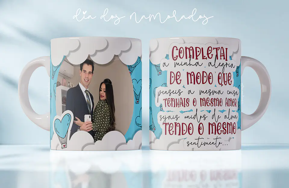 Coleção Canecas Amor com Fé 9