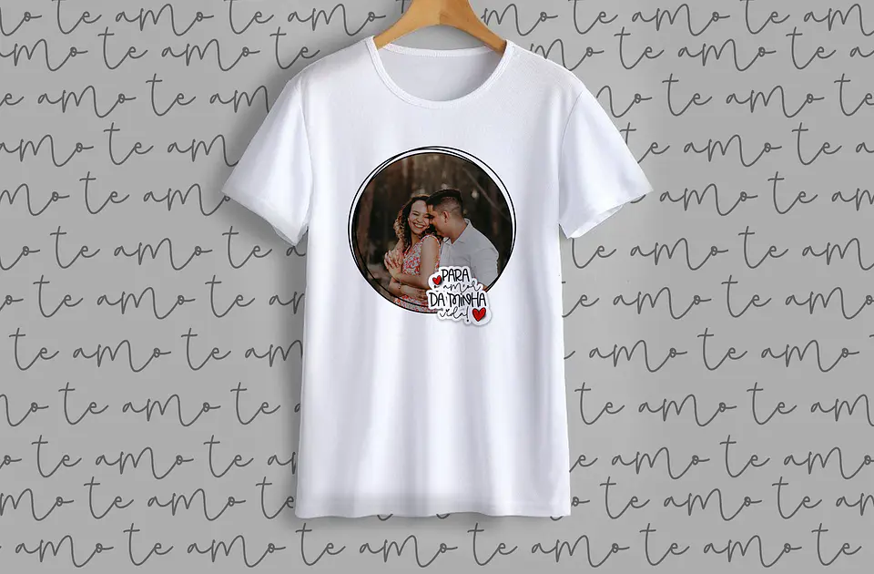 T-shirt Namorados Personalizado 1