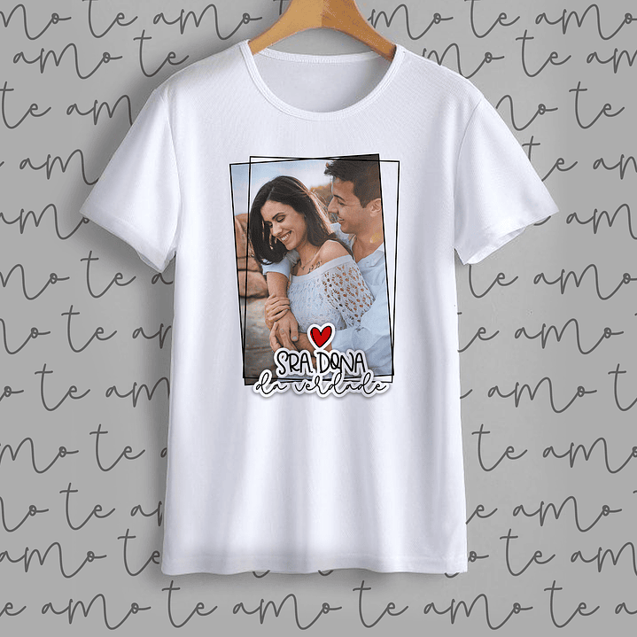 T-shirt Namorados Personalizado 3
