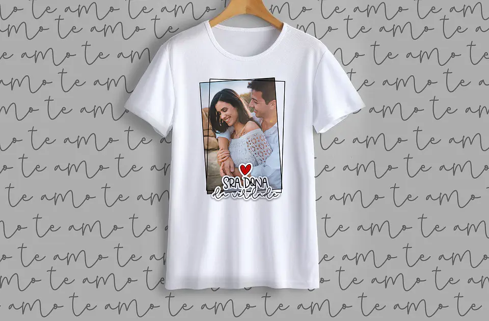 T-shirt Namorados Personalizado 3