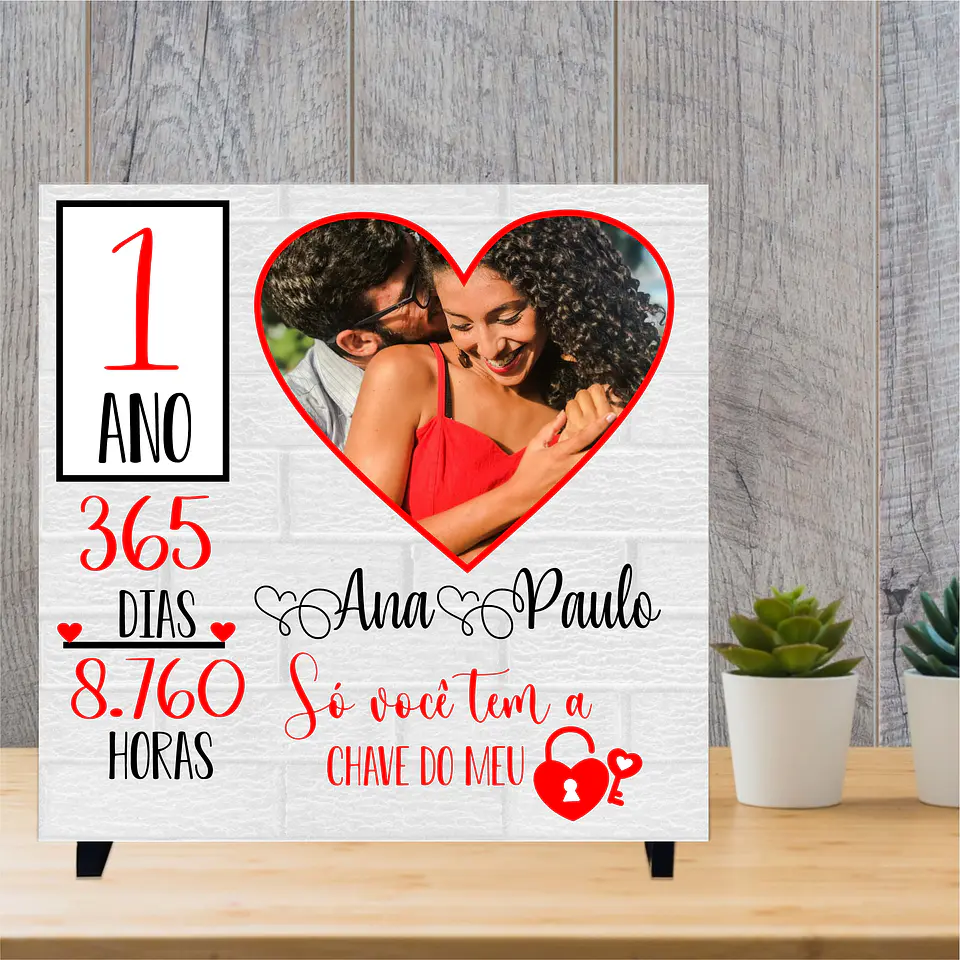 Azulejos Coleção Namorados SUPER Personalizado 4