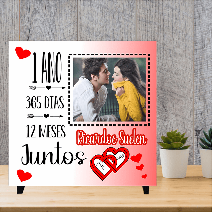 Azulejos Coleção Namorados SUPER Personalizado 9