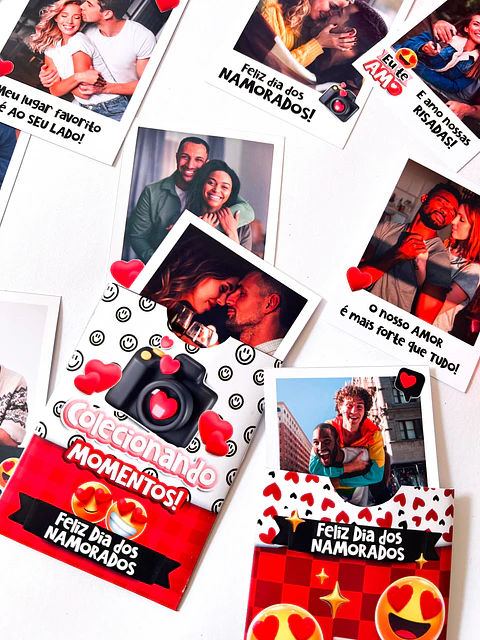 Fotografias Polaroid Personalizadas Coleção Namorados