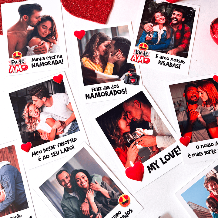 Fotografias Polaroid Personalizadas Coleção Namorados 2