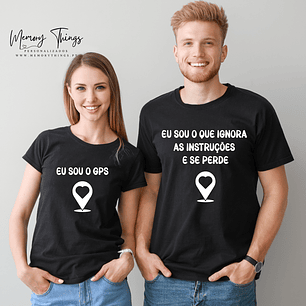 Dupla de T-shirt Casal 