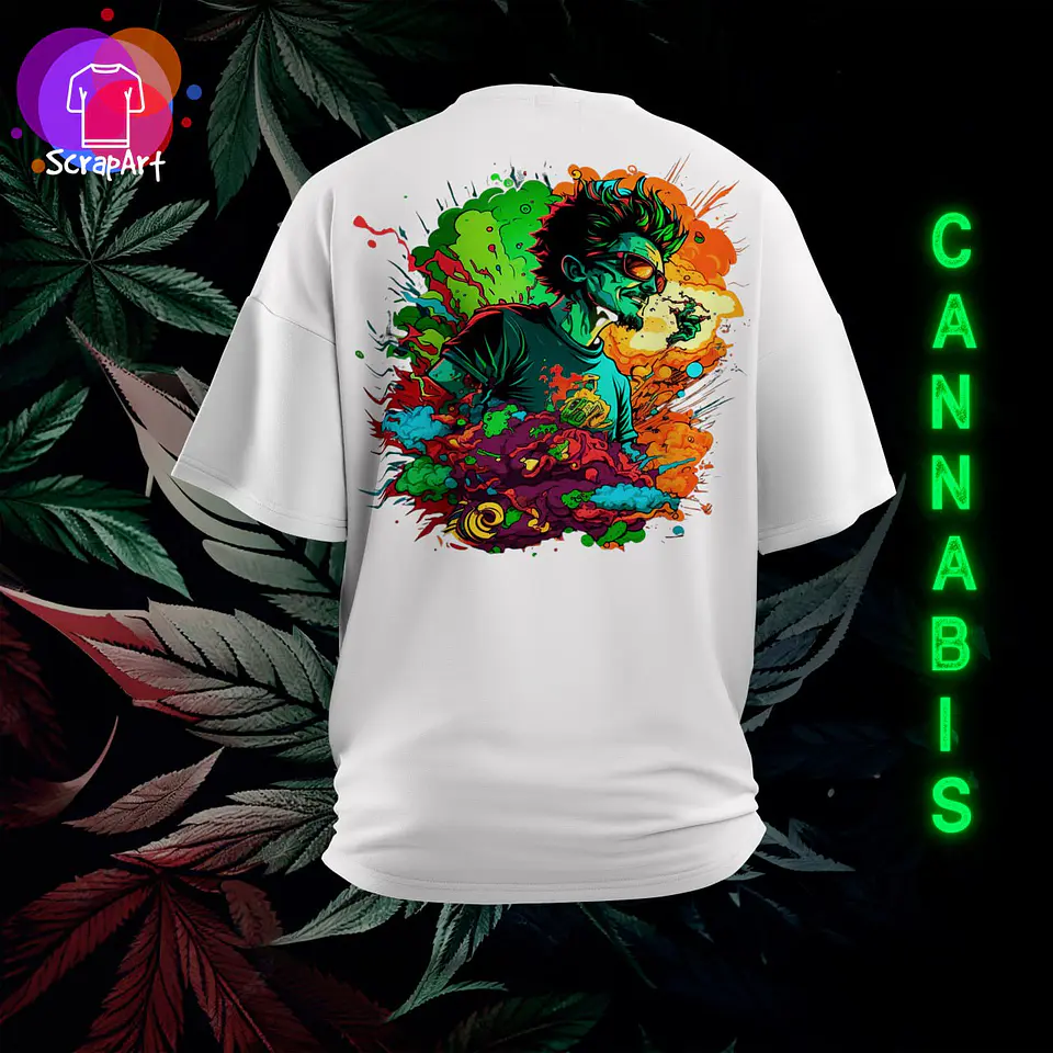 Coleção T-shirts Cannabis 10