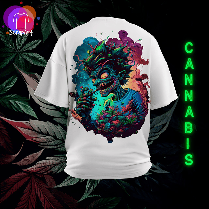 Coleção T-shirts Cannabis 12