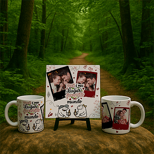 Combo Caneca+Azulejo 15X15