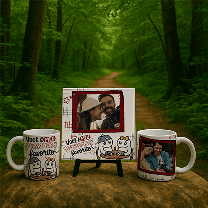 Combo Caneca+Azulejo 15X15 5