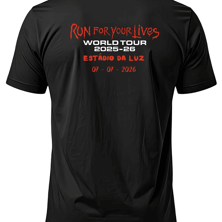 T-shirt Iron Maiden Portugal 2026 8