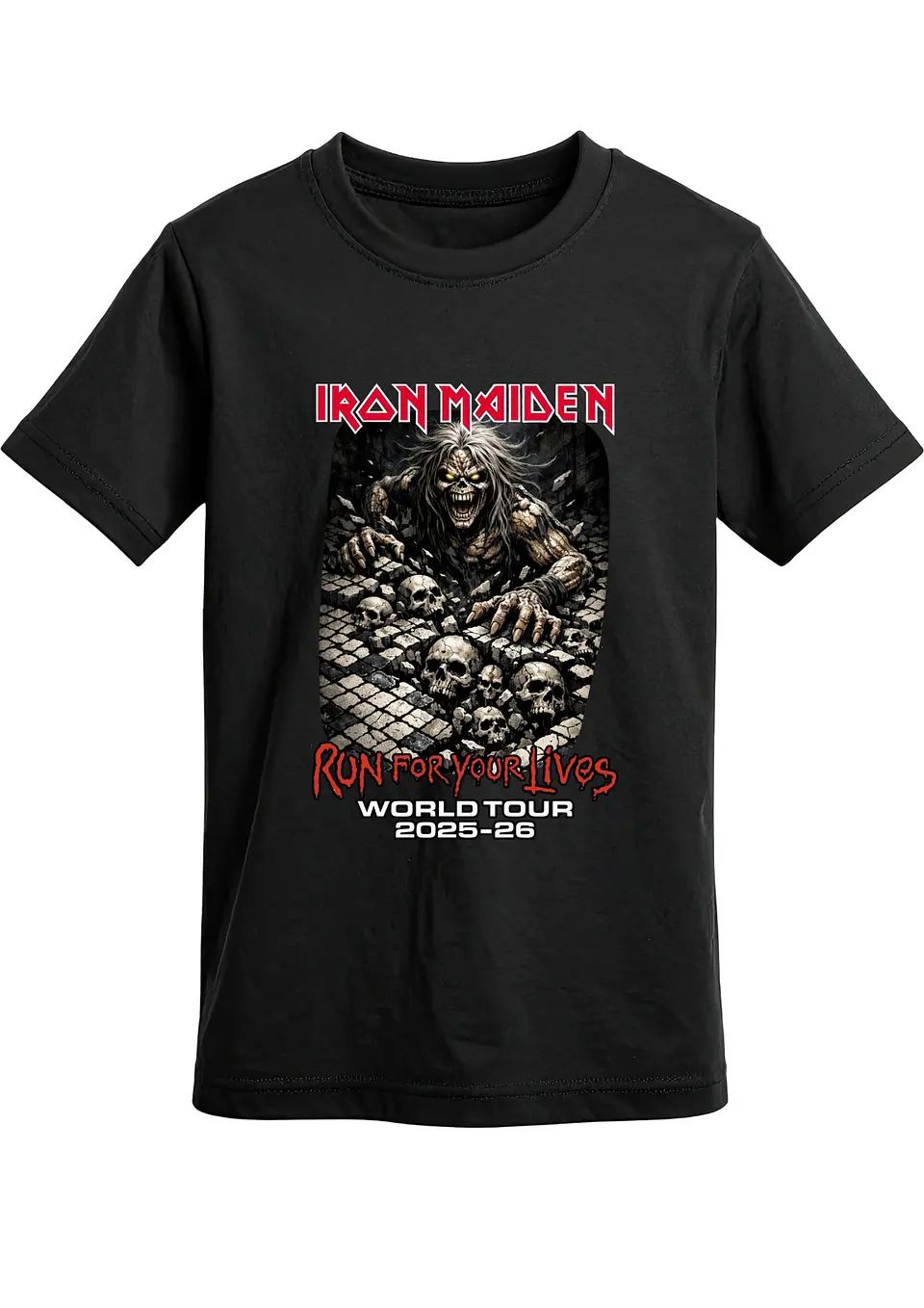 T-shirt Iron Maiden Portugal 2026 2