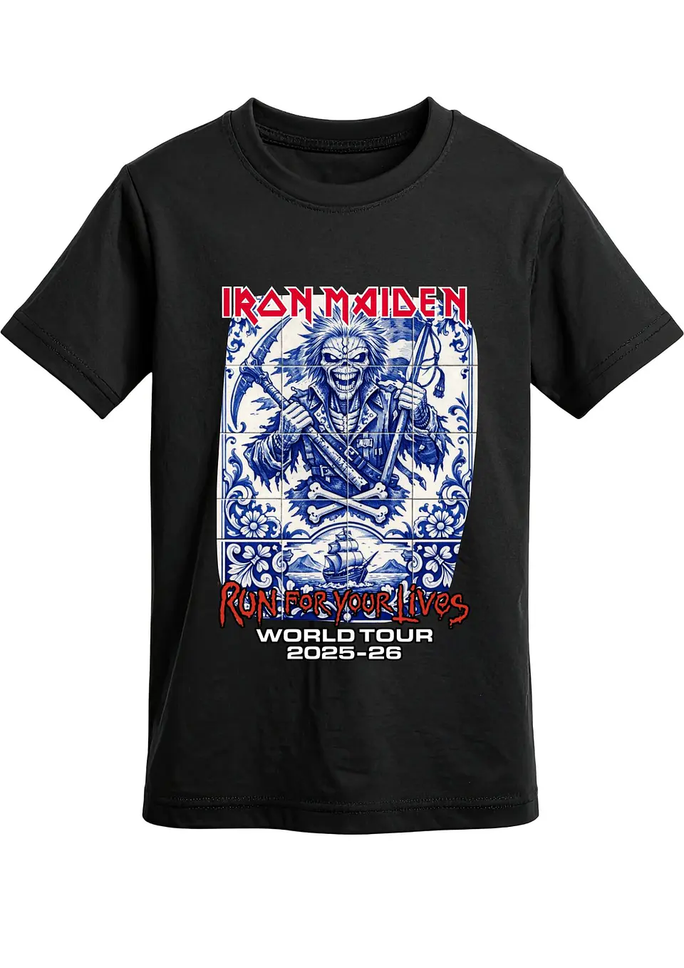 T-shirt Iron Maiden Portugal 2026 5