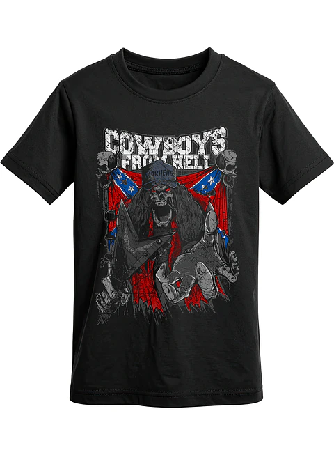 T-Shirt Tributo "Cowboys From Hell" Pantera