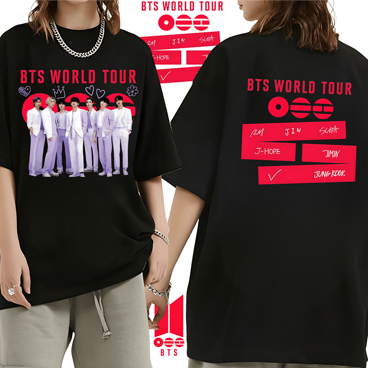 Coleção BTS World Tour 2026 2