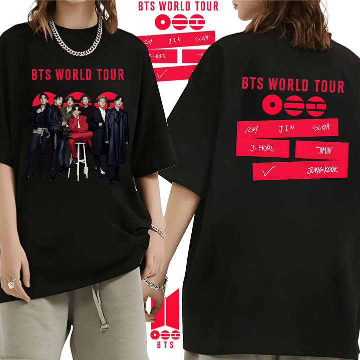 Coleção BTS World Tour 2026 5