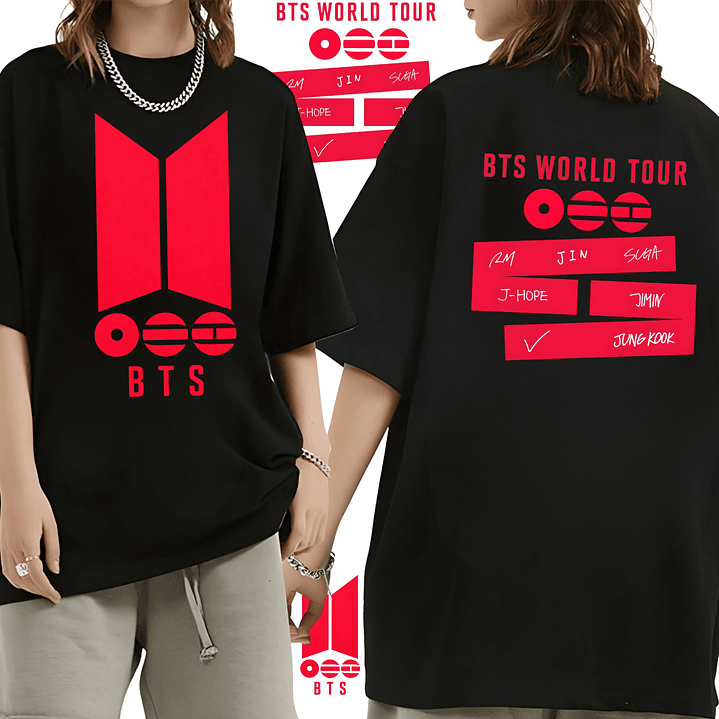 Coleção BTS World Tour 2026 11