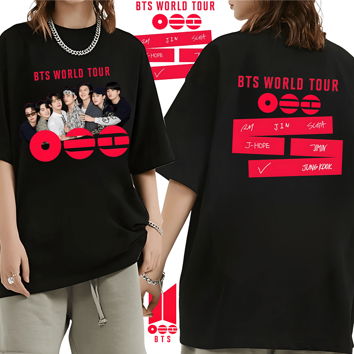 Coleção BTS World Tour 2026 17