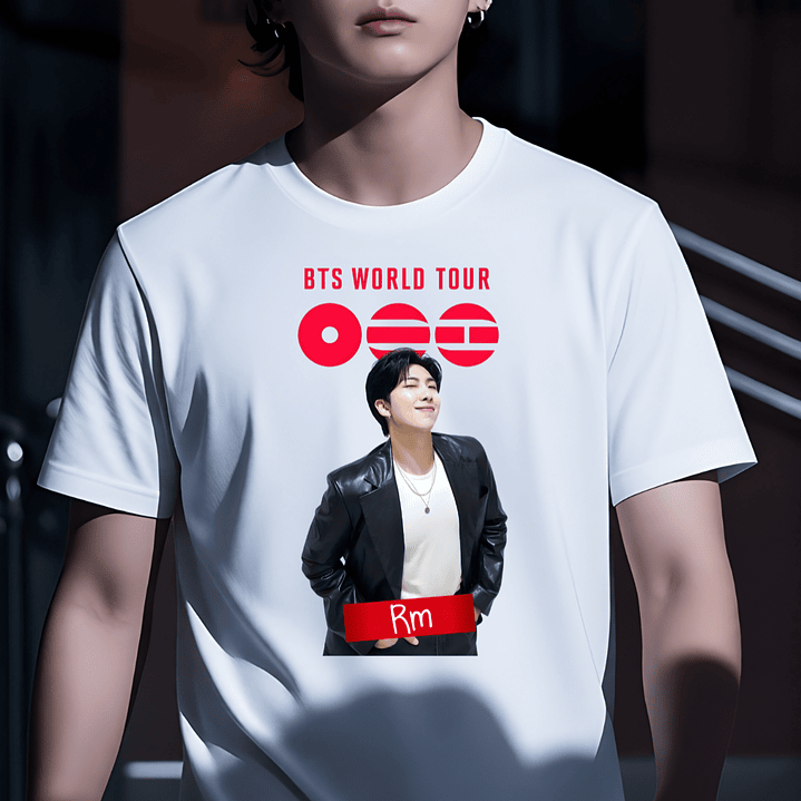 BTS World Tour Estampas Frontais 3