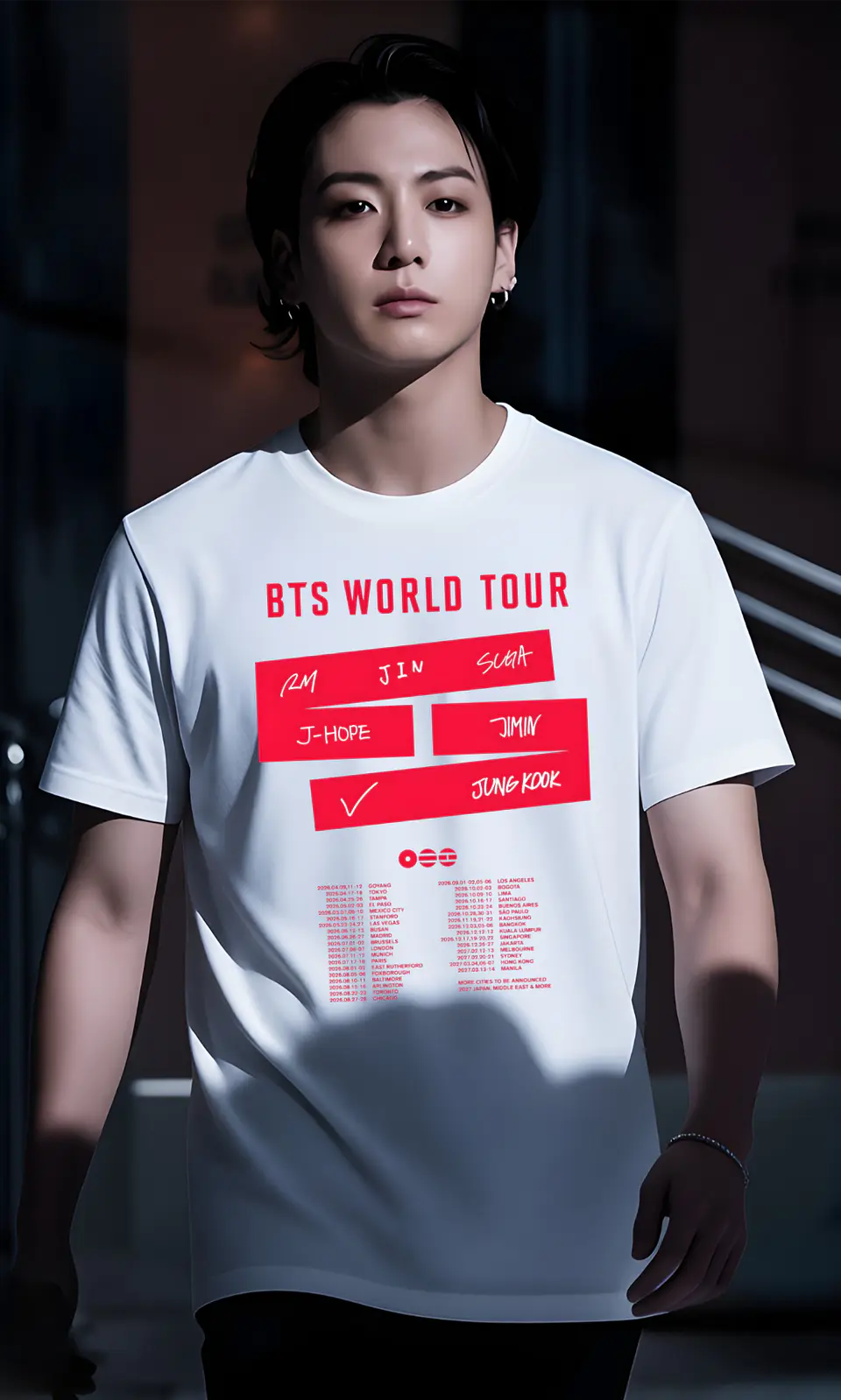 BTS World Tour Estampas Frontais 5