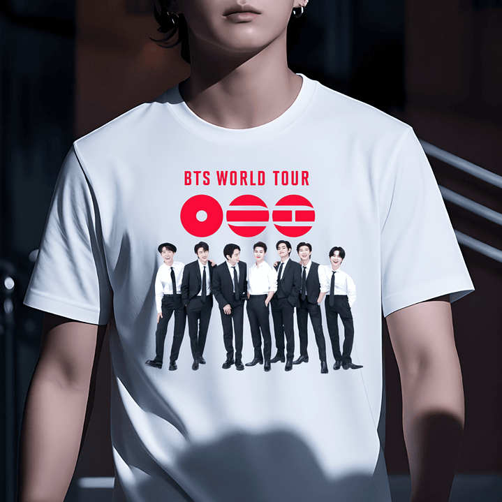 BTS World Tour Estampas Frontais 6