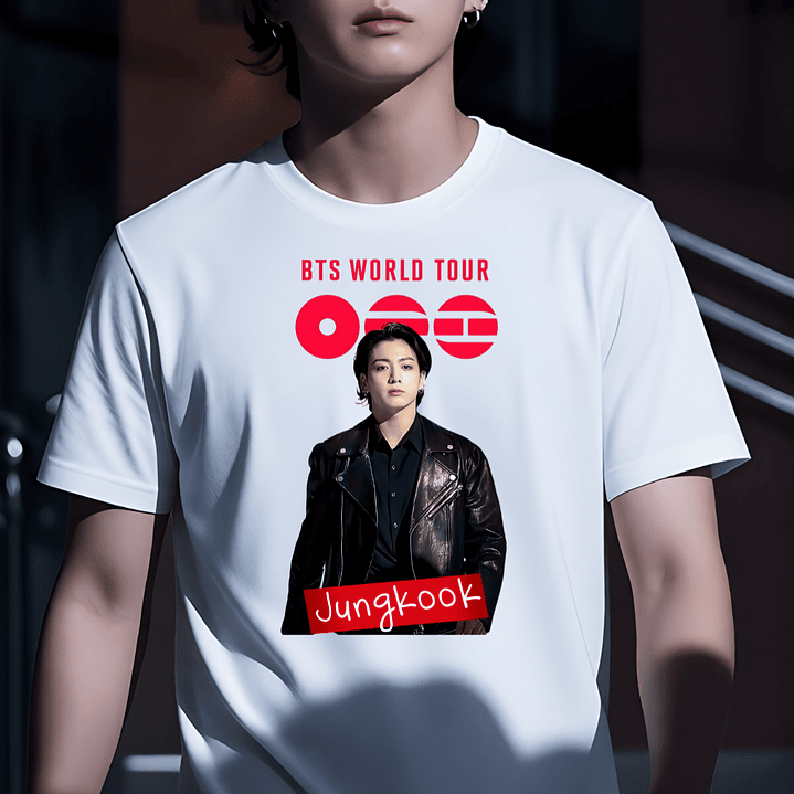 BTS World Tour Estampas Frontais 9