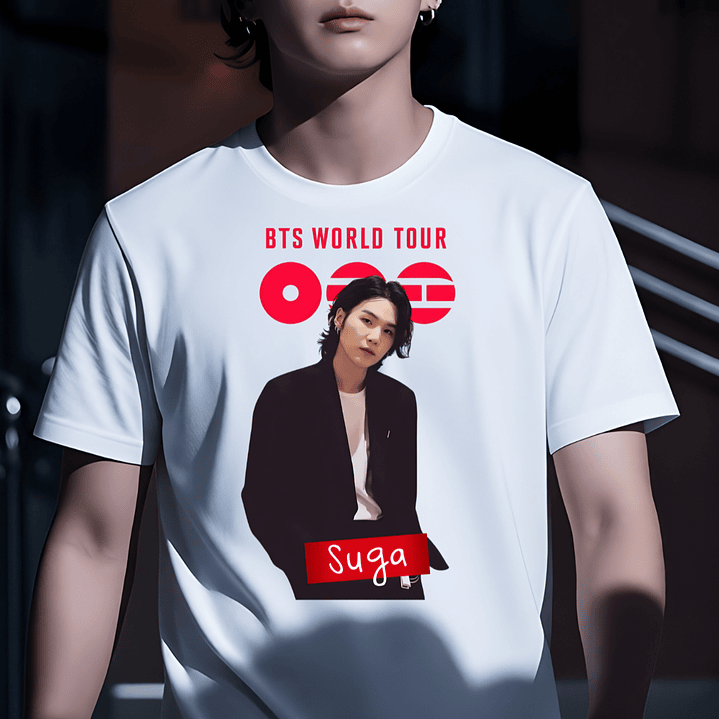 BTS World Tour Estampas Frontais 12