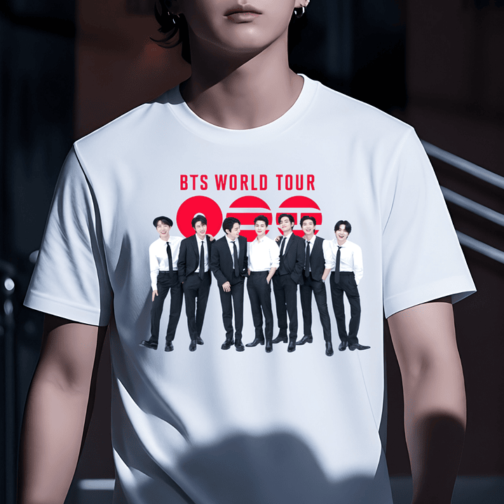 BTS World Tour Estampas Frontais 13